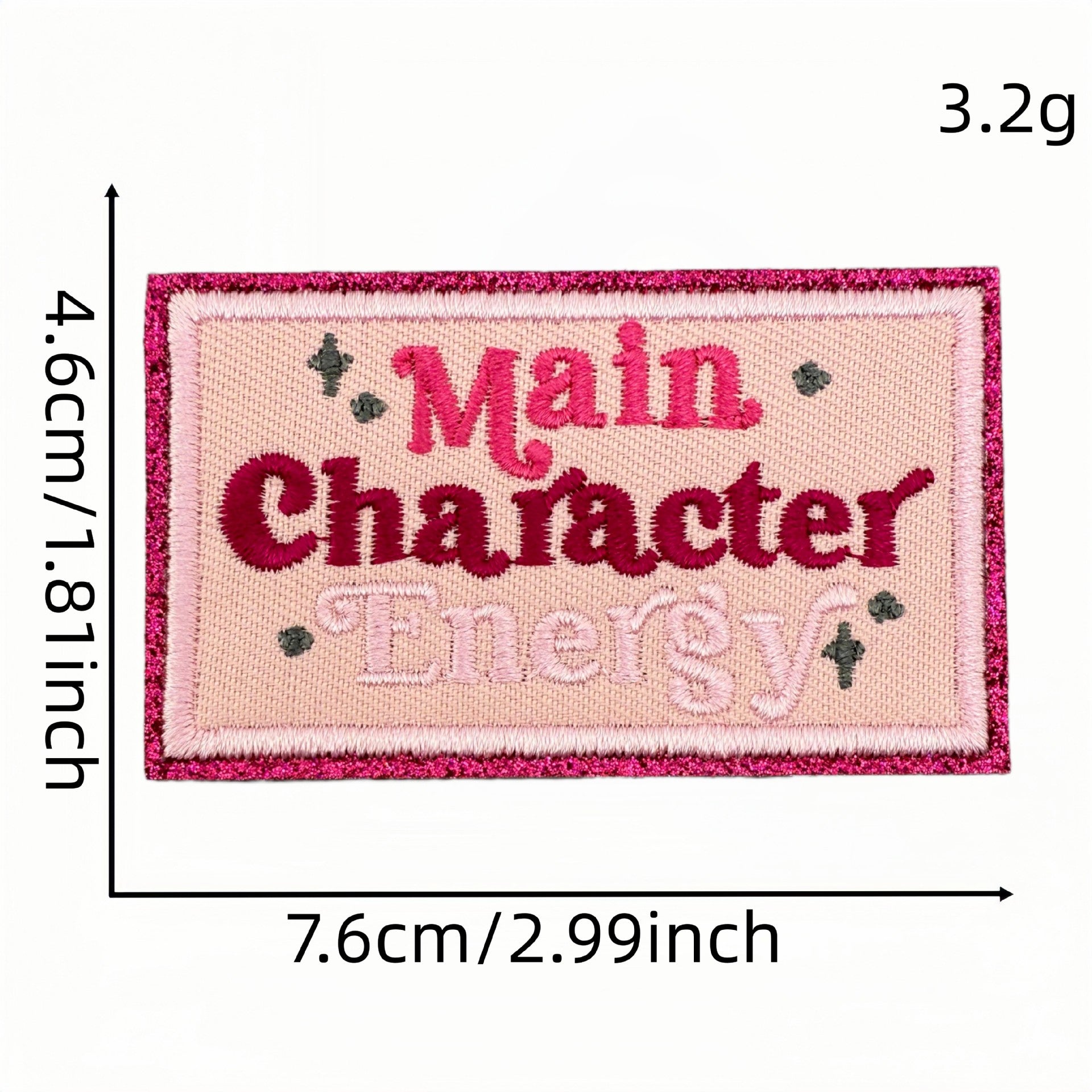 Wholesale Cartoon English Embroidery Cloth Patch