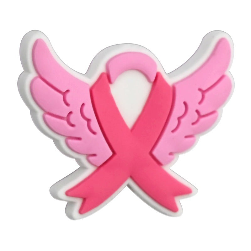 Wholesale Random 100pcs Colorful Ribbon Beads PVC Soft Rubber Beads Focal Beads