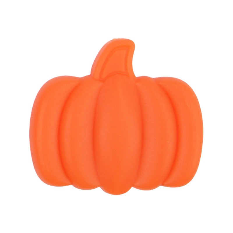Wholesale 20PCS Silicone Pumpkin Beads