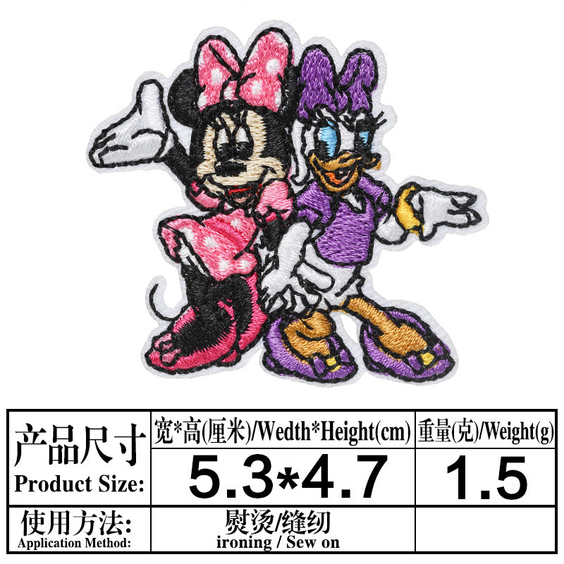 Wholesale classic cartoon cloth stickers DIY patches OLY Exclusive