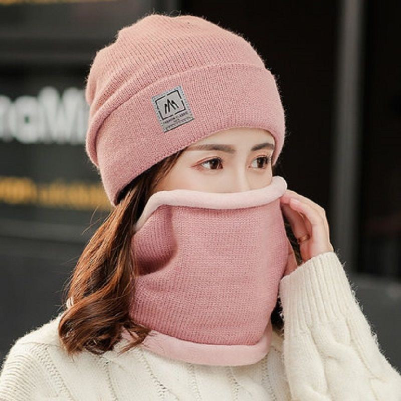 Wholesale Acrylic Plus Fleece Knitted Hat