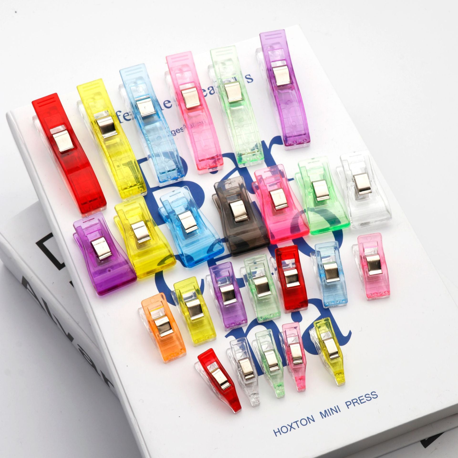 Wholesale Color Transparent Strong Plastic Edging Clips