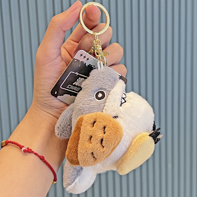 Wholesale Creative Doll Plush Ball Keychain