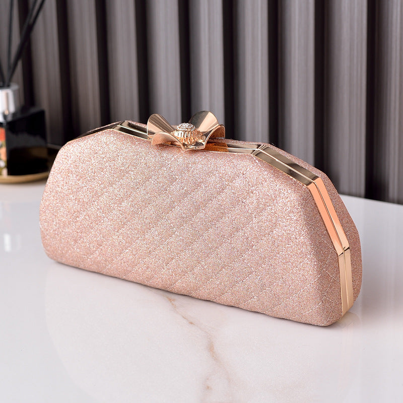 Wholesale Diamond Patterned Fashionable High-end Diamond Studded Handbag