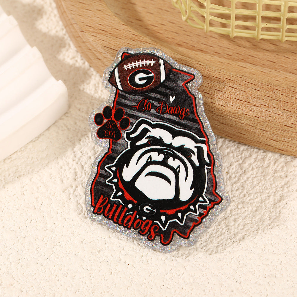 Wholesale 10pcs Cute cartoon letters Flatback