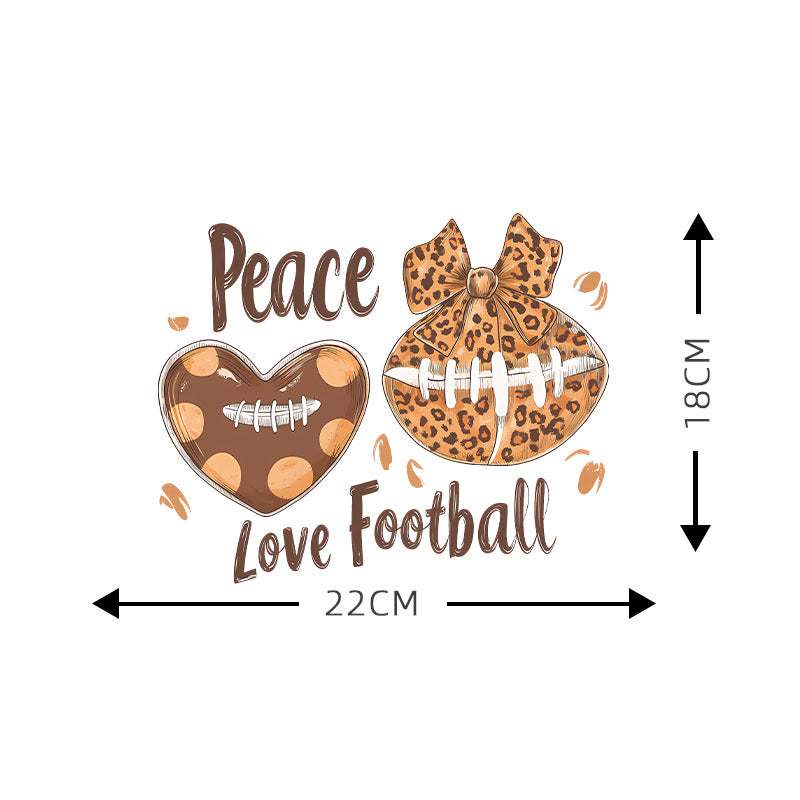 Wholesale rugby jersey UV DTF ready-to-use transfer stickers