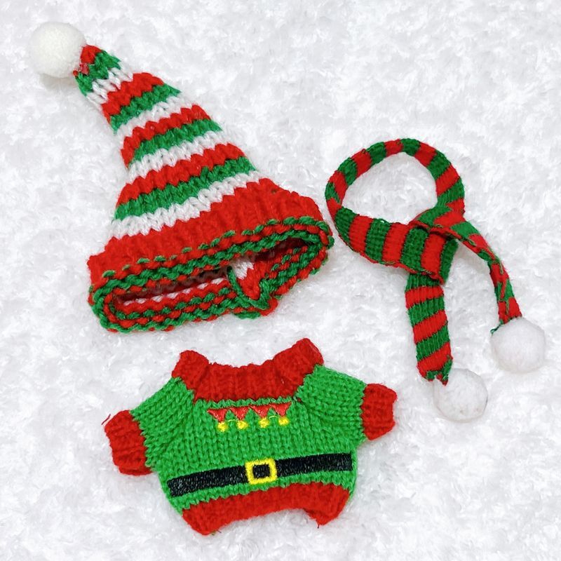 Wholesale  Christmas Baby Clothes 17cm  Clothes Replacement