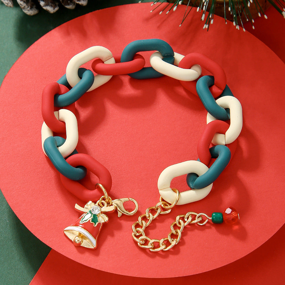 Wholesale Christmas bell  bracelets