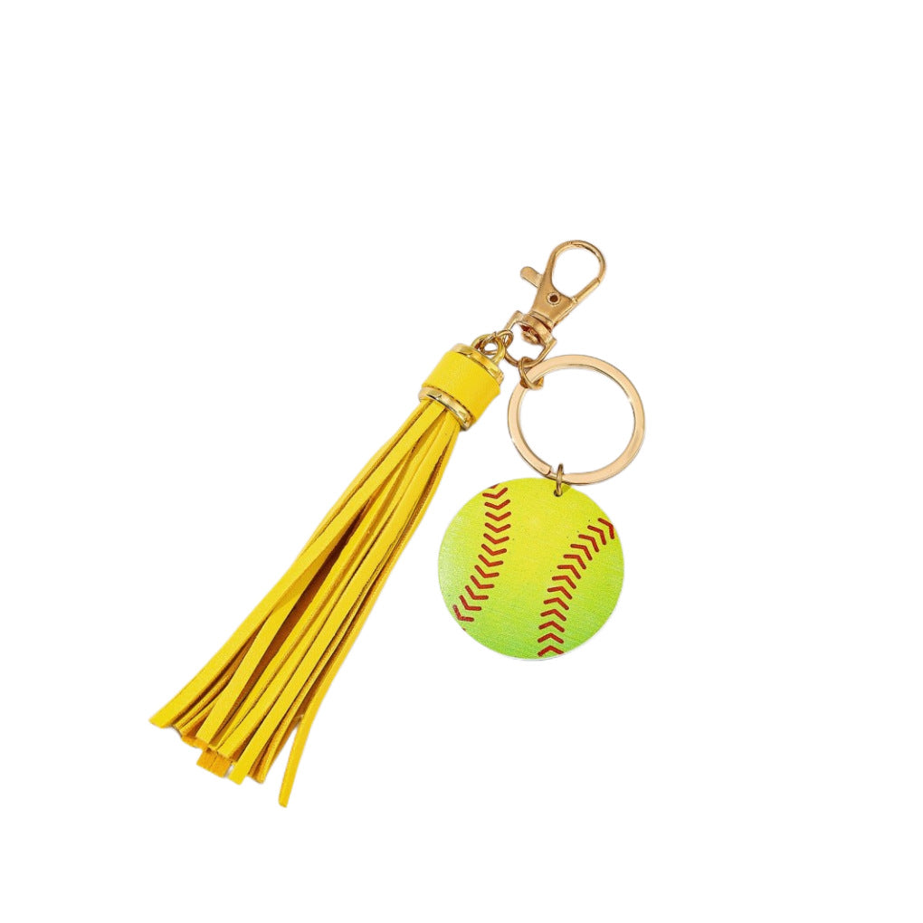 Wholesale Metal Baseball Keychain