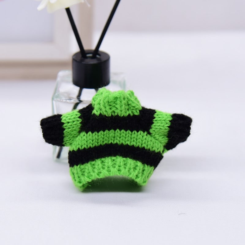 Wholesale Wholesale 10cm Handdog Doll Replacement Clothes Sweater Toy Cotton Doll Accessories Finished Dress-up Accessories