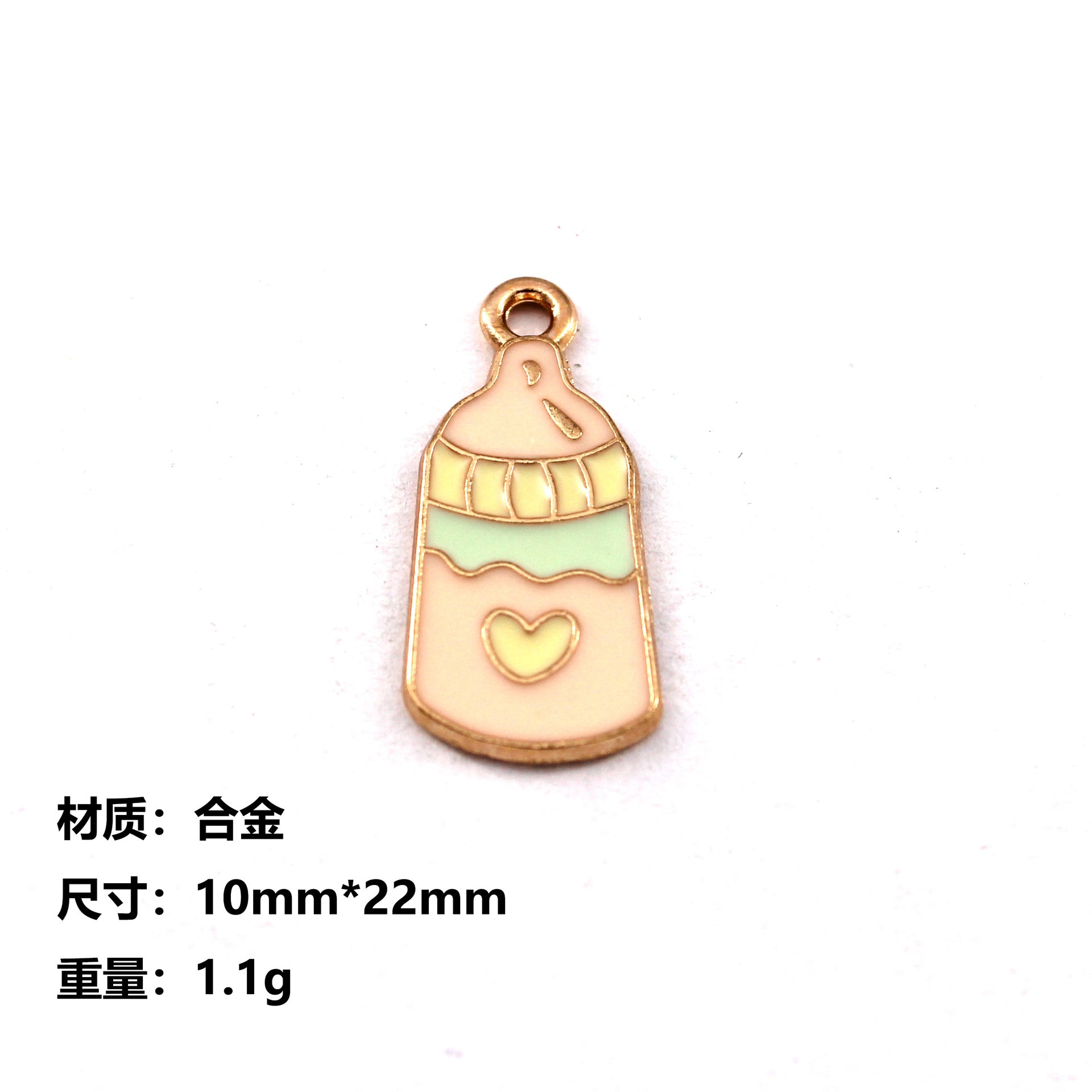 Wholesale 10pcs Baby Clothes Bottle Feet Basketball Diy Alloy Oil Drop Pendant