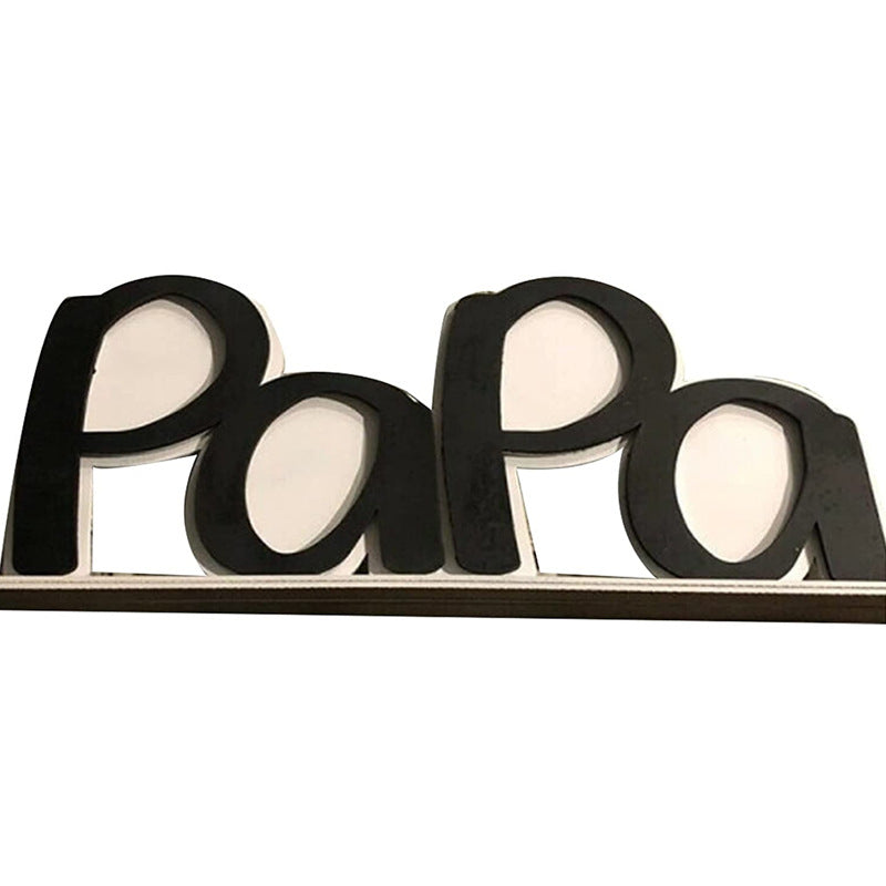 Wholesale Father's Day Dad Letters Acrylic Frame Ornaments