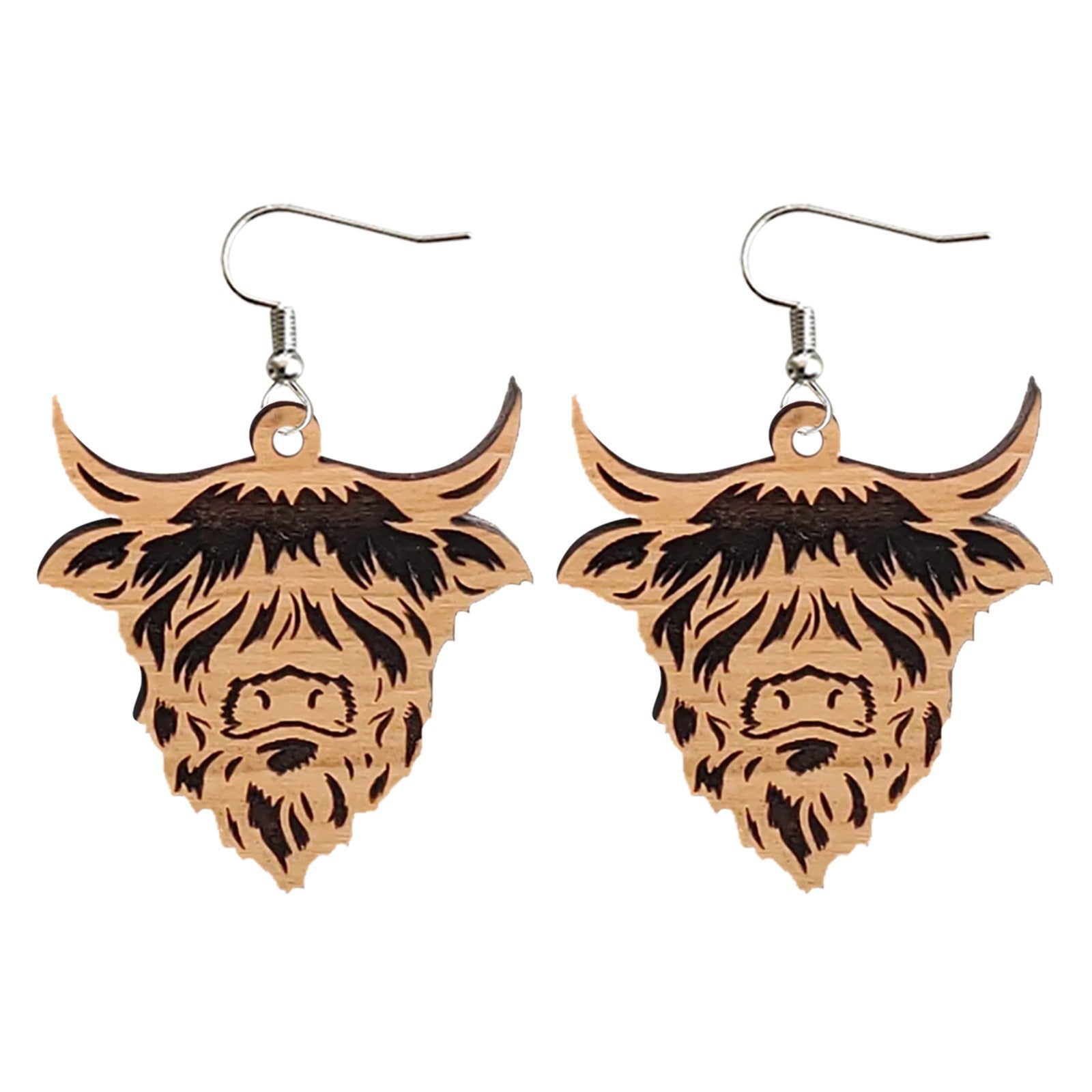 Wholesale New Christmas Yak Farm Christmas Style Earrings