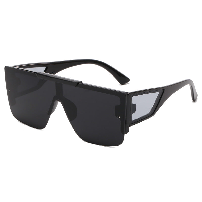 Wholesale PC Frameless Conjoined Square Sunglasses