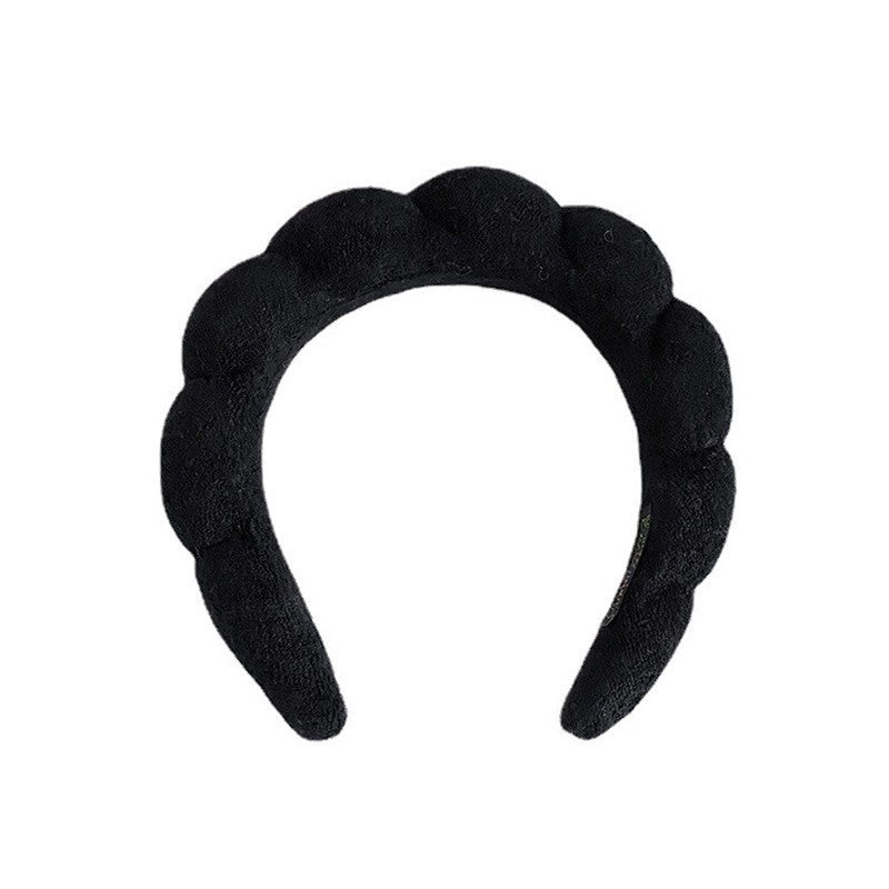 Wholesale Velvet Gold Sponge Headband