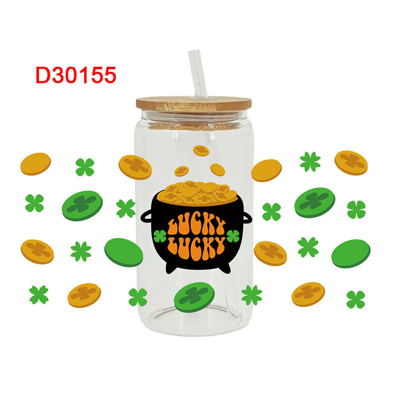 Wholesale UV Transfer Paste Glass Crystal Label Crystal Paste 16OZ UV DTF WRAPS