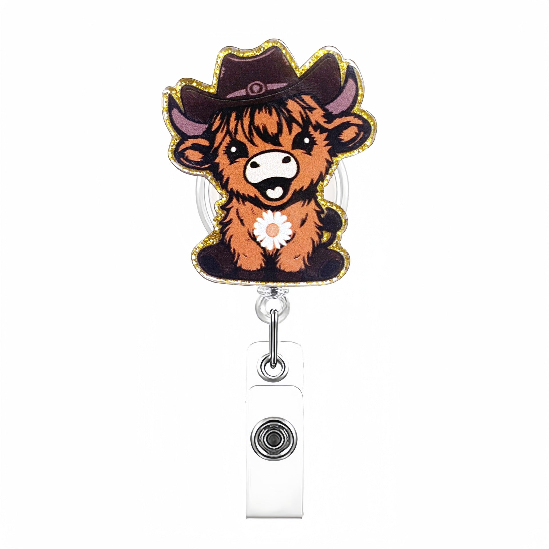 Wholesale Lovely Animal Retractable Keychain