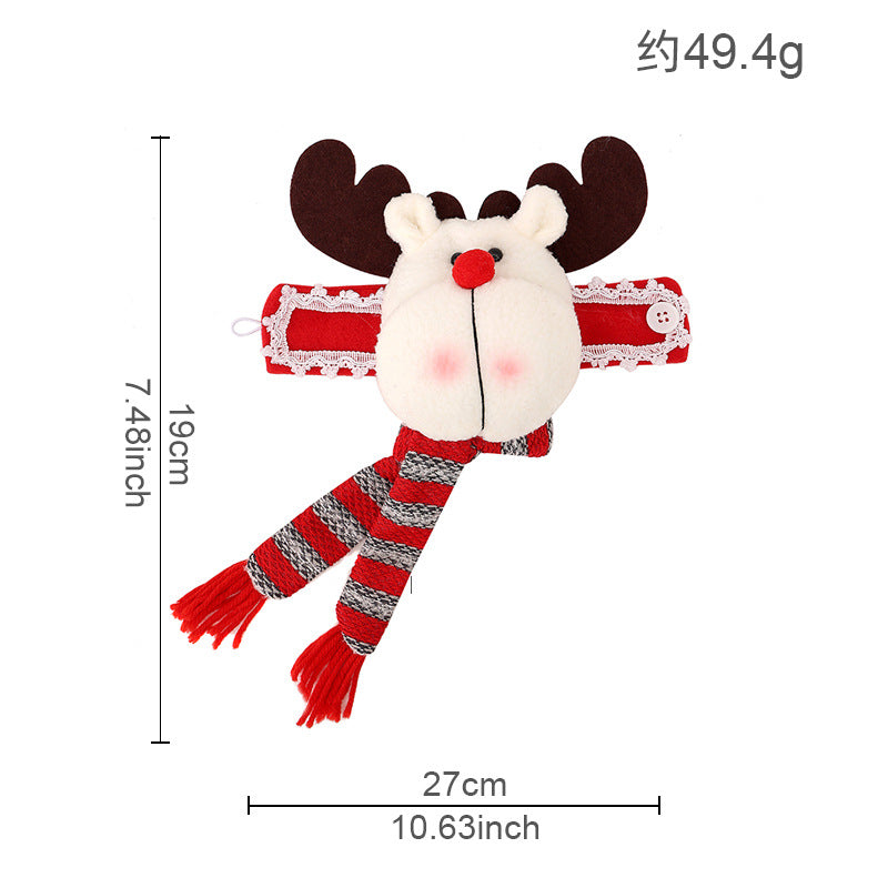 Wholesale Christmas Creative Curtain Buckle Cartoon Doll Decoration