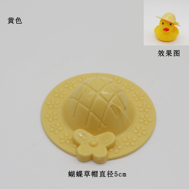 Wholesale 100pcs/pack small duck toy hat accessories