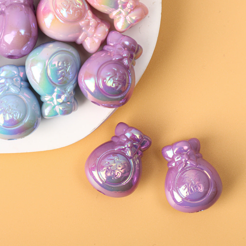 Cuentas de brocheta de bricolaje de resina de 200 piezas al por mayor