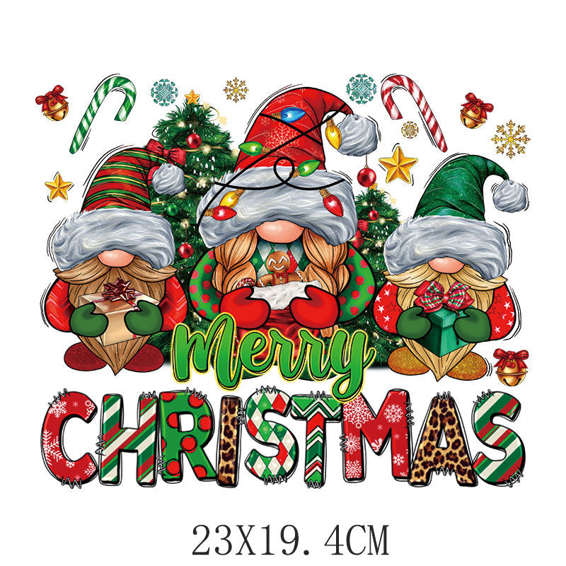 Wholesale Merry Christmas UV DTF Ready to Press Transfers Wraps