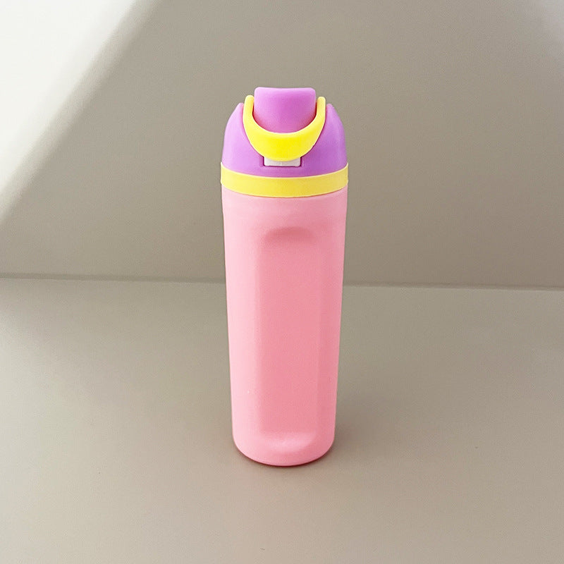 Wholesale Fruit cup keychain bag accessories pendant can hold lipstick jewelry