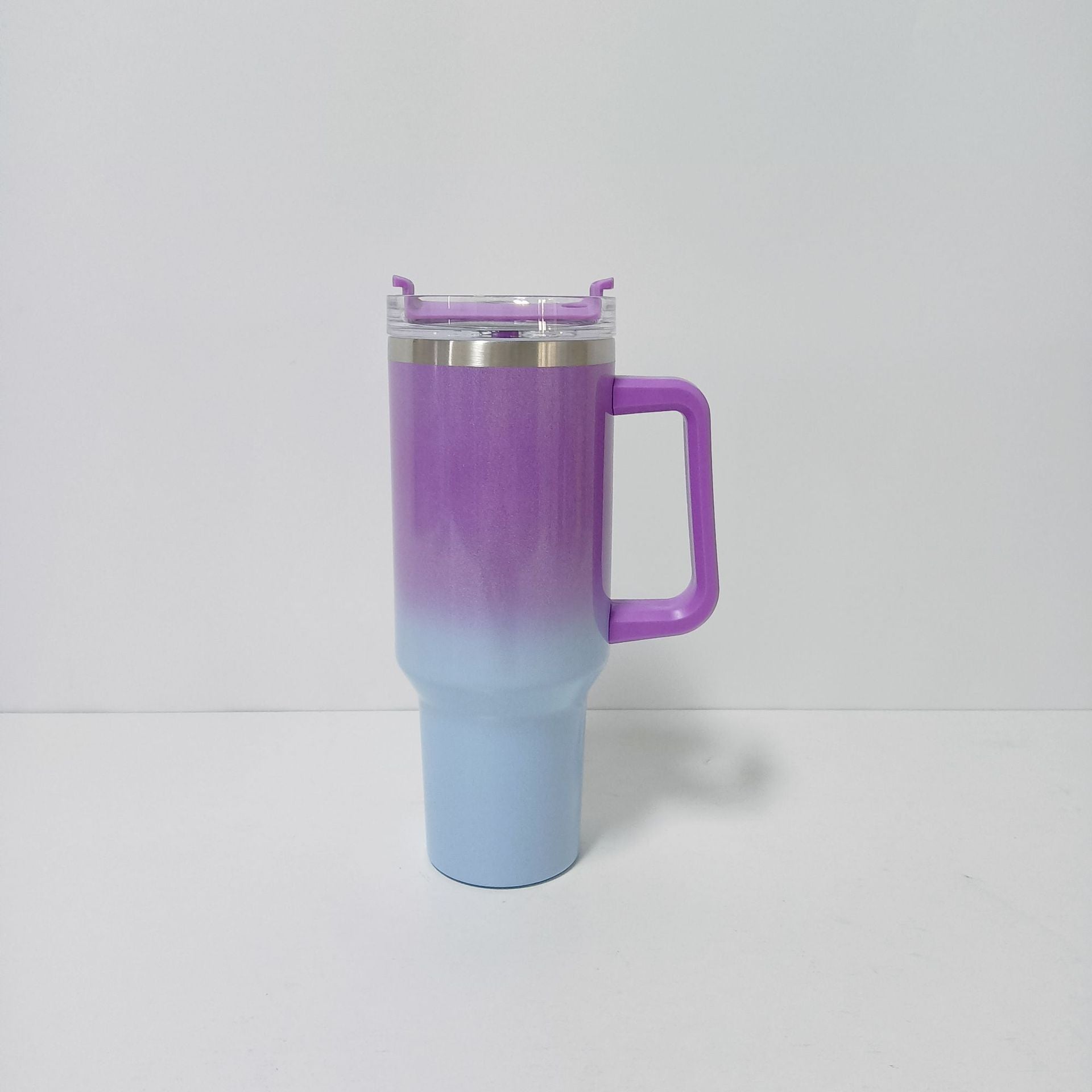 Wholesale stainless steel thermos cup 40oz car cup with handle vacuum large capacity portable sports kettle ice bully