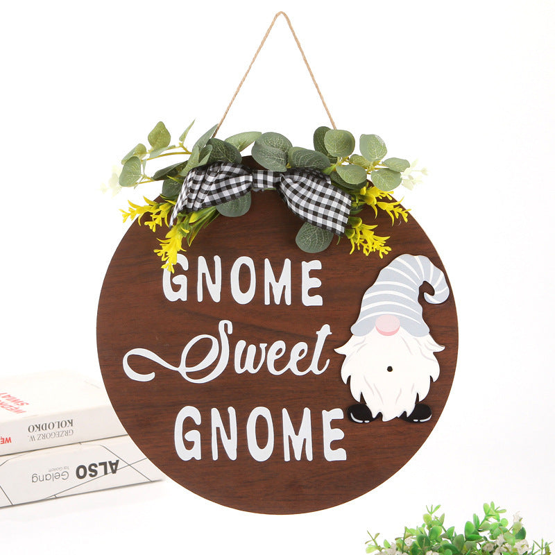 Wholesale Wooden Christmas Halloween Three-dimensional DIY Hanging Tags