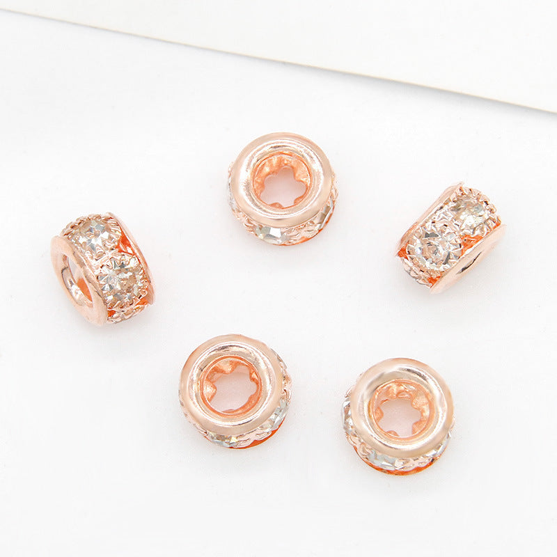 Wholesale 100pcs/pack 12mm Rhinestone Spacer Beads