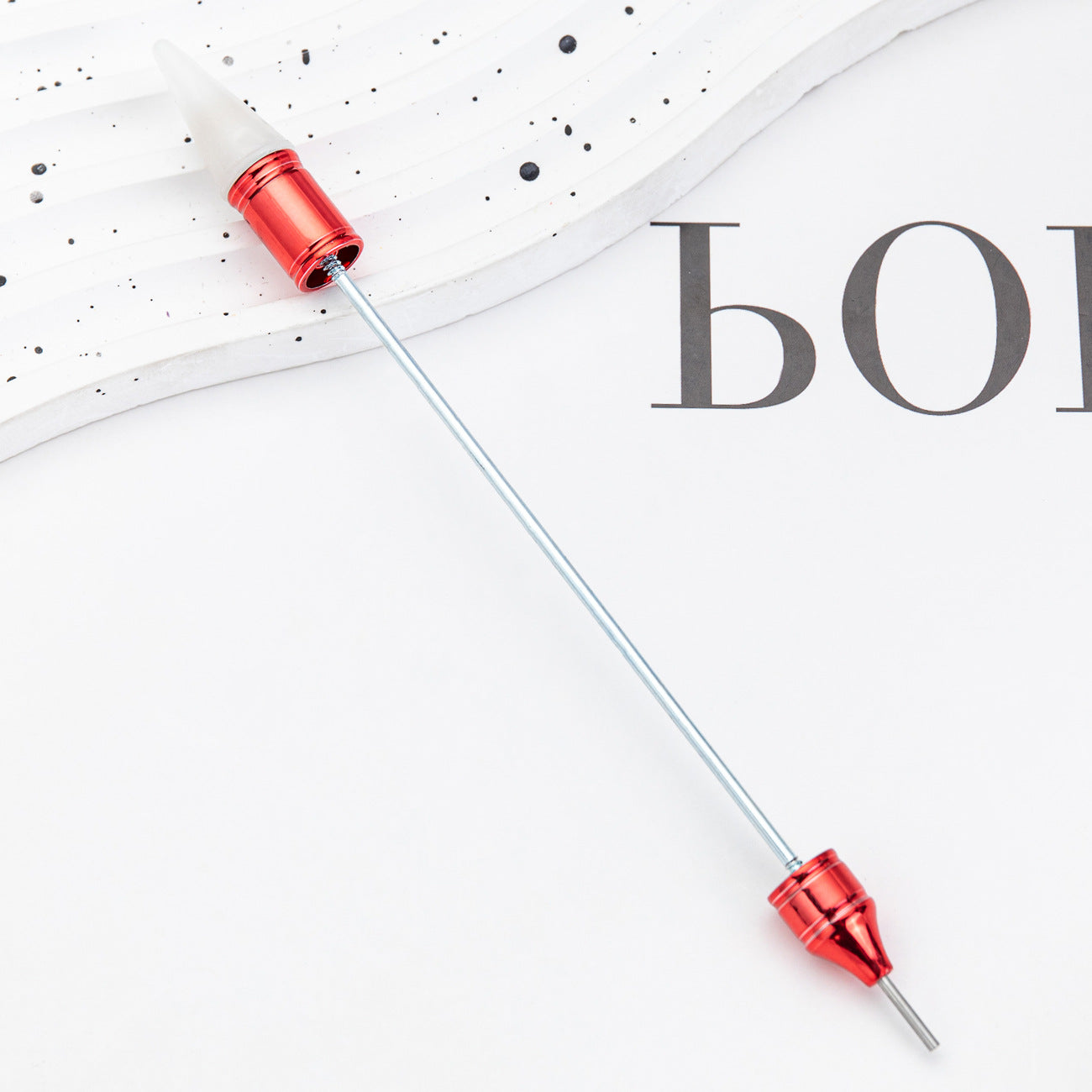 Wholesale 2pcs Nail Art Tool Double-ended Dot Drill with Wax Blotting Dot Pen