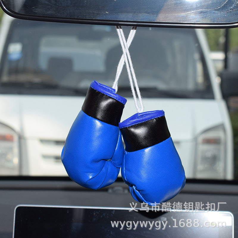 Wholesale Colorful large 10CM boxing glove keychain