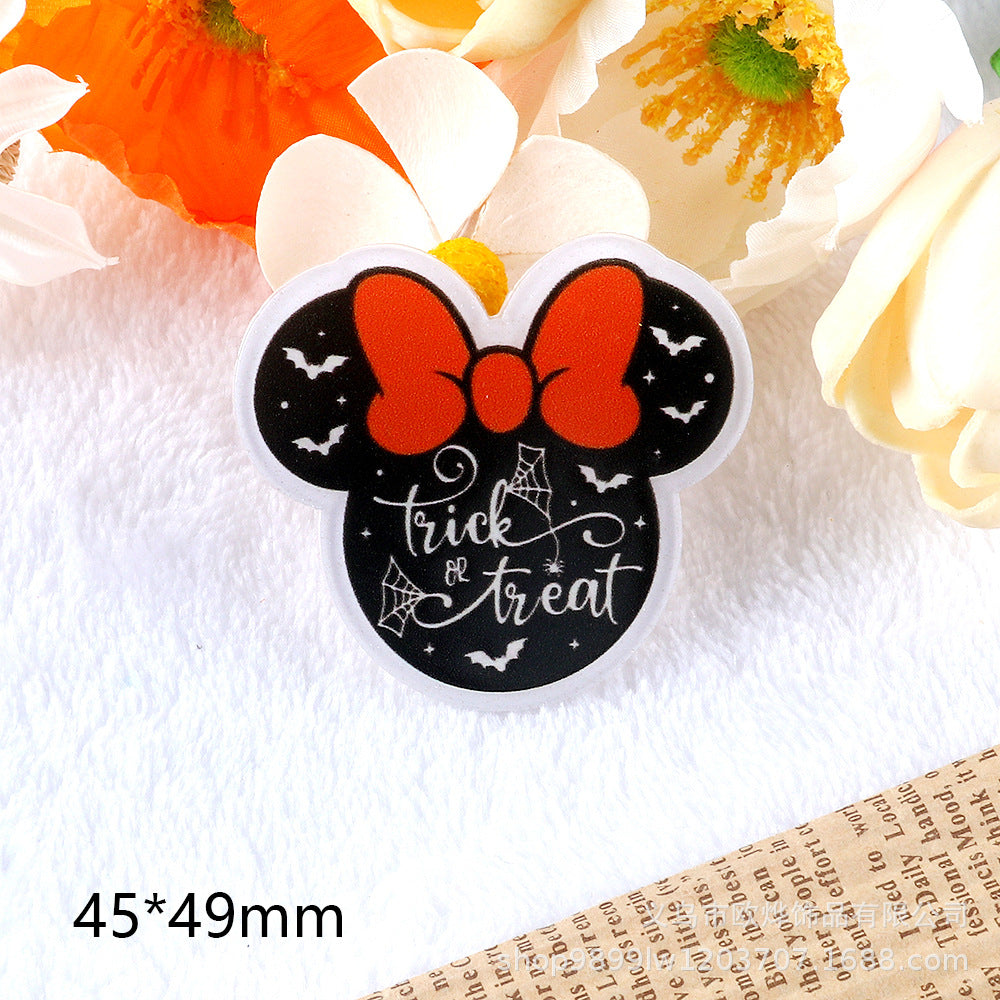 Wholesale 10pcs/pack Cartoon Character Cute Jewelry Pendant Acrylic Pin OLY Exclusive