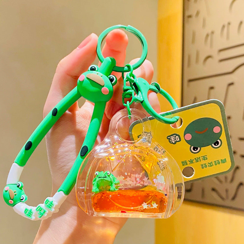 Wholesale Cartoon Frog Acrylic Keychains