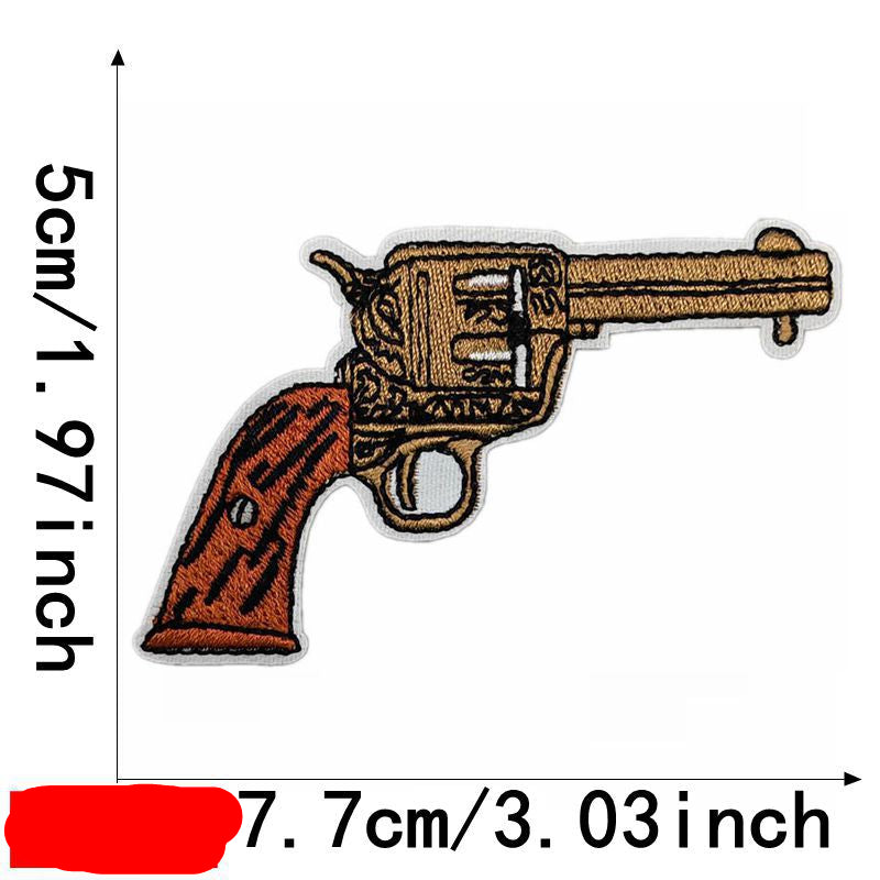 Wholesale Western Cowboy embroidery clothing patch