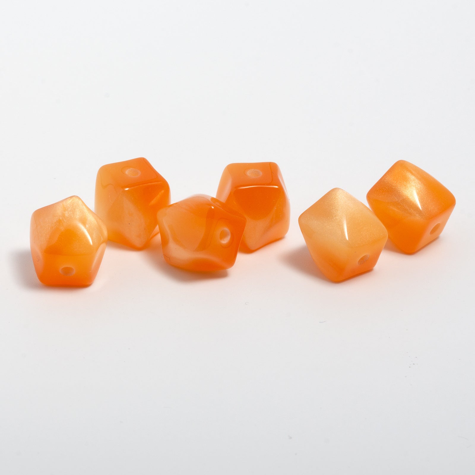 Wholesale 50pcs 10mm octagonal resin beads