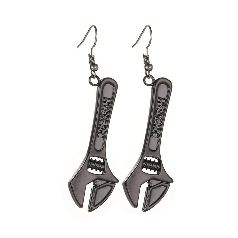 Wholesale Wrench Vintage Alloy Earrings