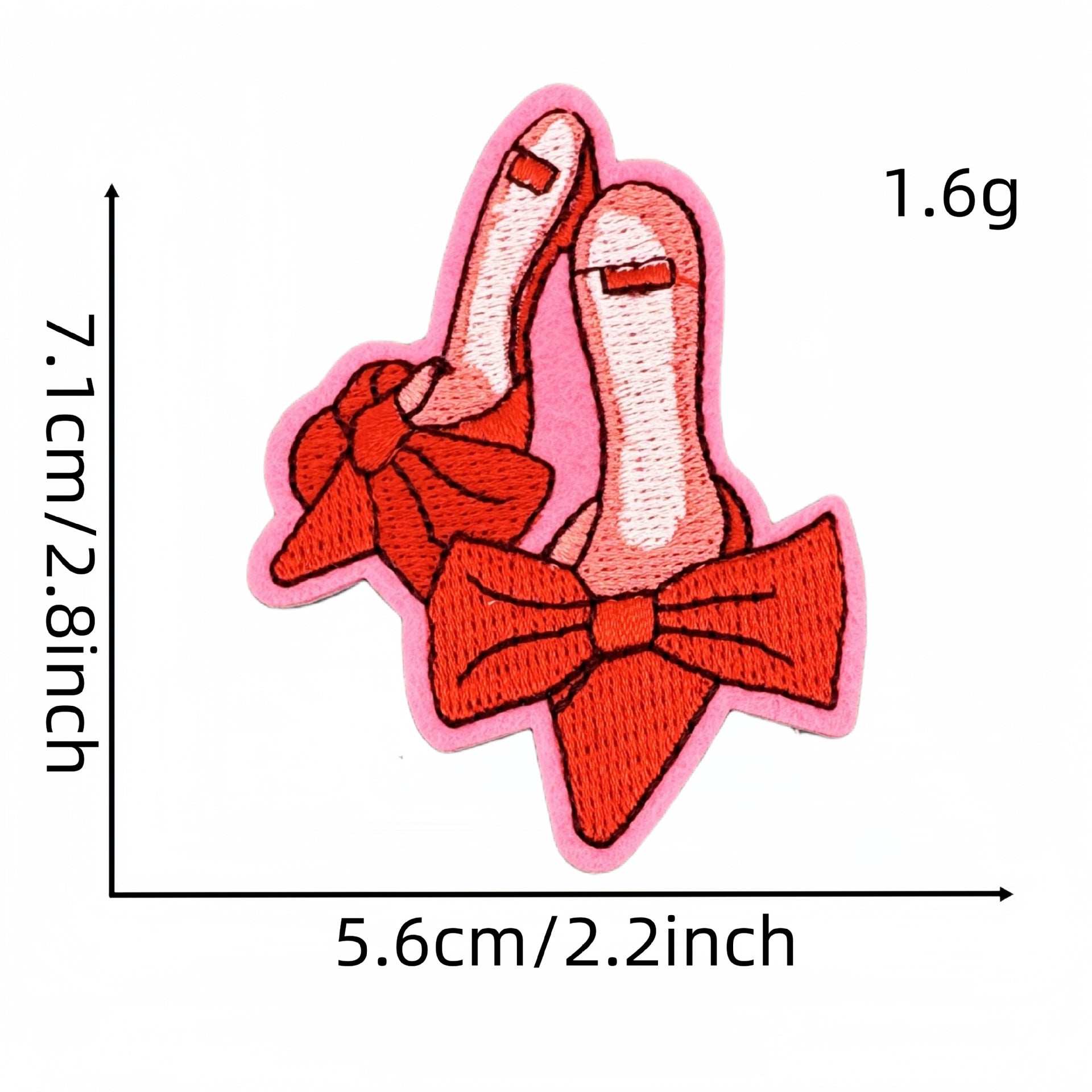 Wholesale Valentine' s Day Pink Love Cartoon Embroidery DIY Patches