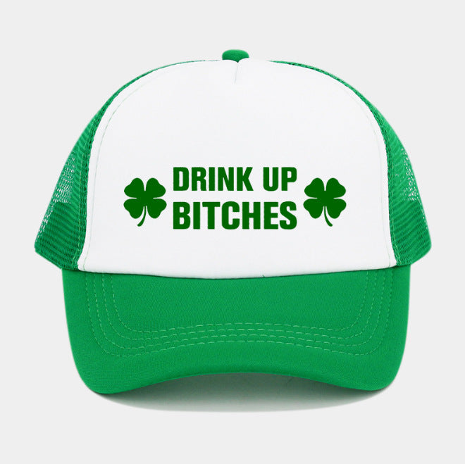 Wholesale Irish Festival Clover Baseball Caps