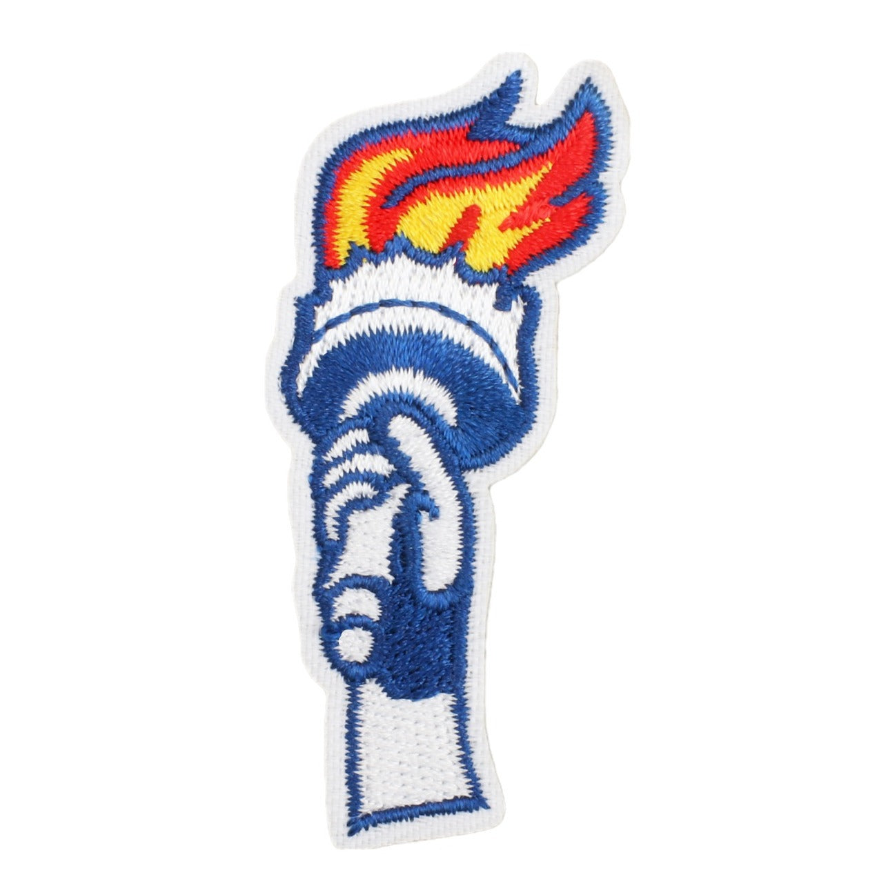 Wholesale Independence Day Flag Torch Patch Bag Embroidery Sticker Eagle