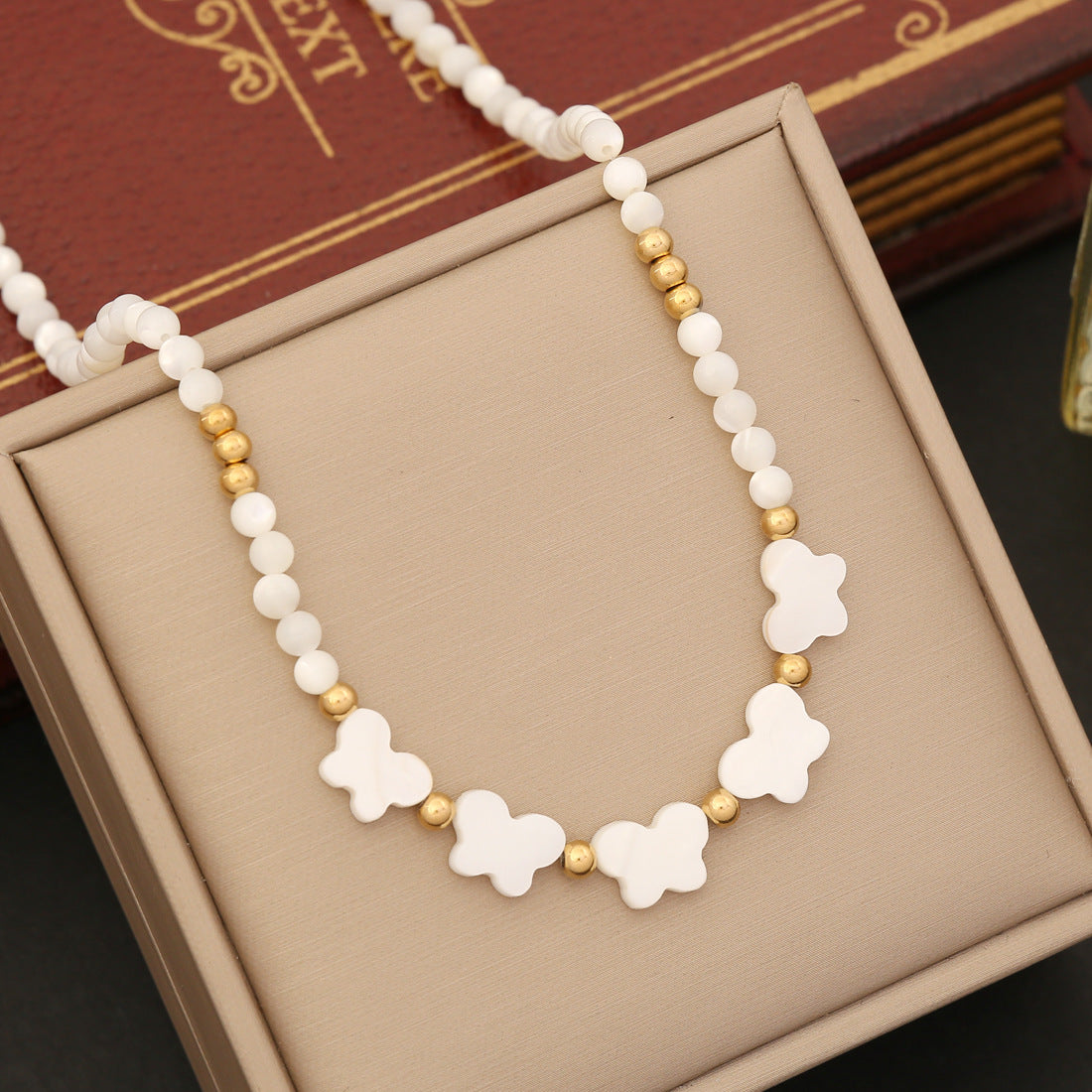 Wholesale Seashell Heart Star Butterfly Stainless Steel Necklaces