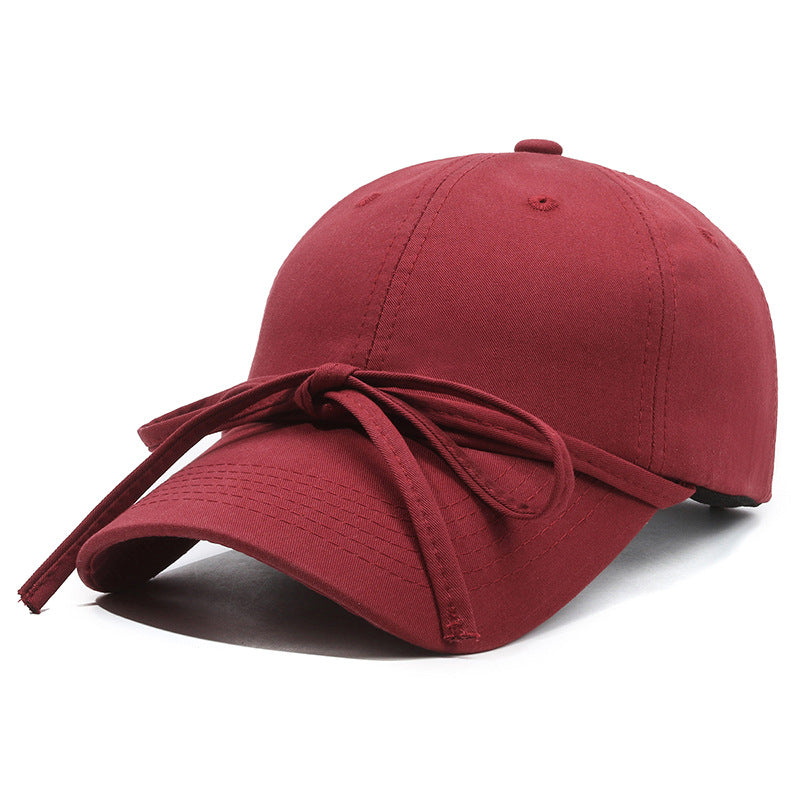 Wholesale Cute Ribbon Bow Baseball Cap