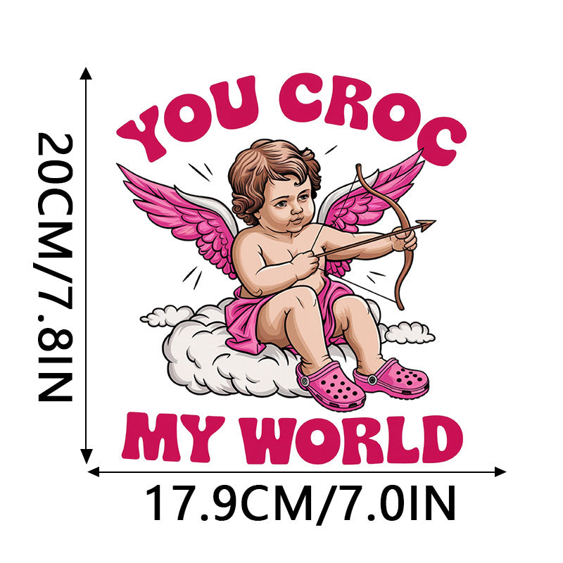 Wholesale 10pcs Valentine' s Day Custom  Rhinestone  UV DTF Ready to Press Transfers Wraps