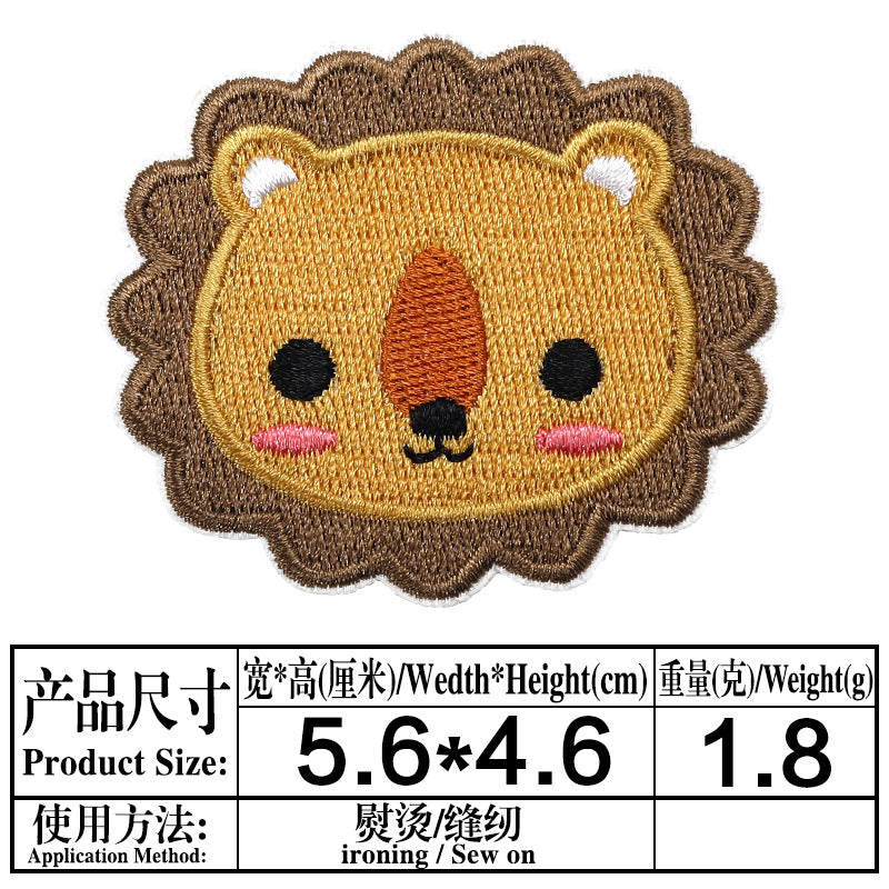 Wholesale cartoon cloth stickers cute DIY patch OLY Exclusive