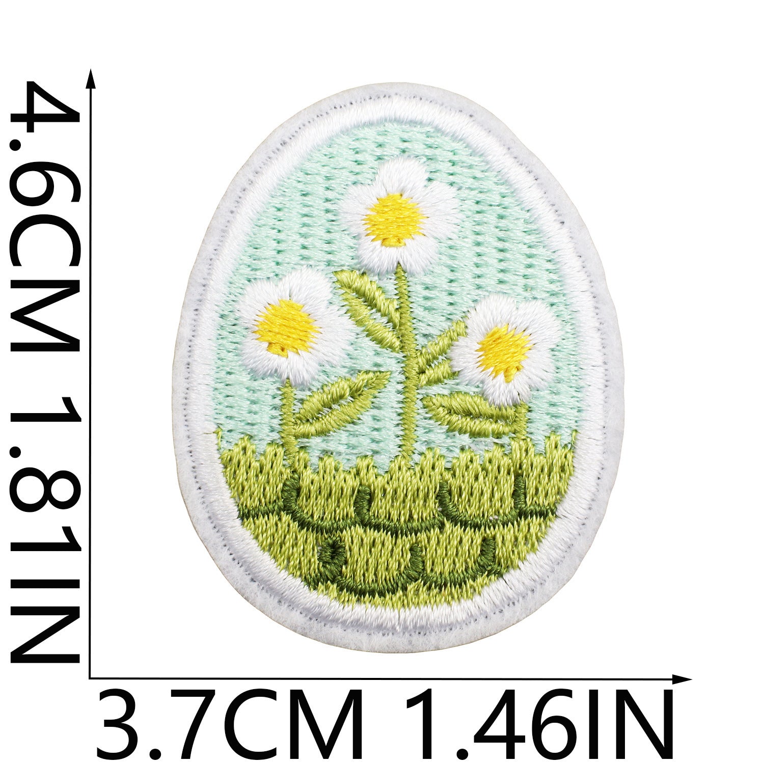 Wholesale Easter Rabbit Easter Egg Carrot Embroidery DIY Patches