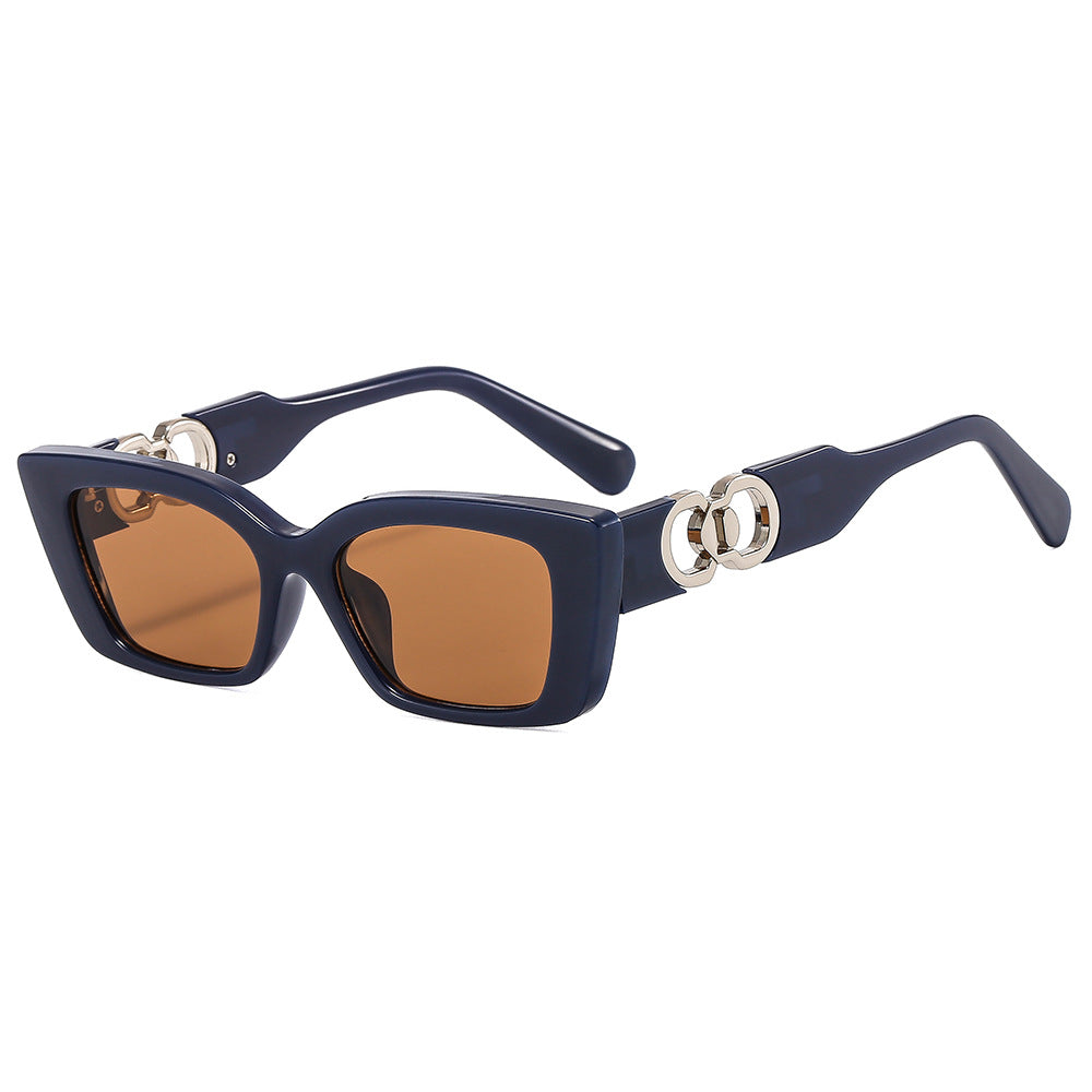 Wholesale Small Square Frame PC Sunglasses
