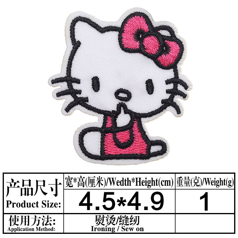 Wholesale DIY patchs cute cat patch children' s clothing bag OLY Exclusive