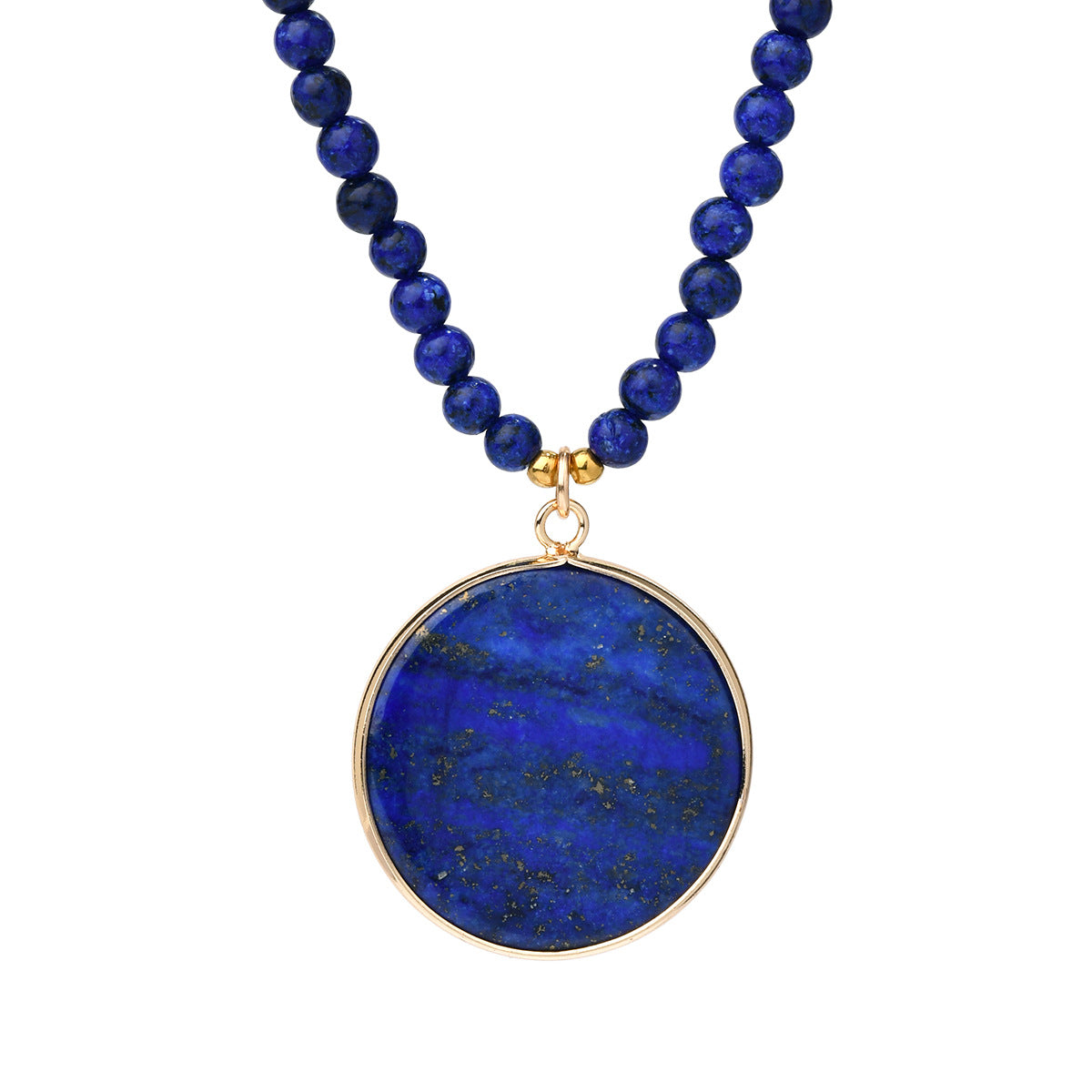 Wholesale  Natural Lapis Beaded Necklace