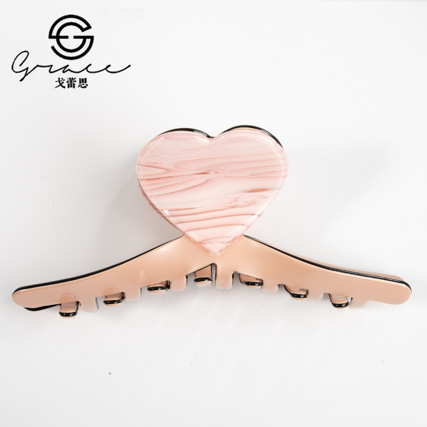 Wholesale Valentine's Day 10cm High Ponytail Clamp