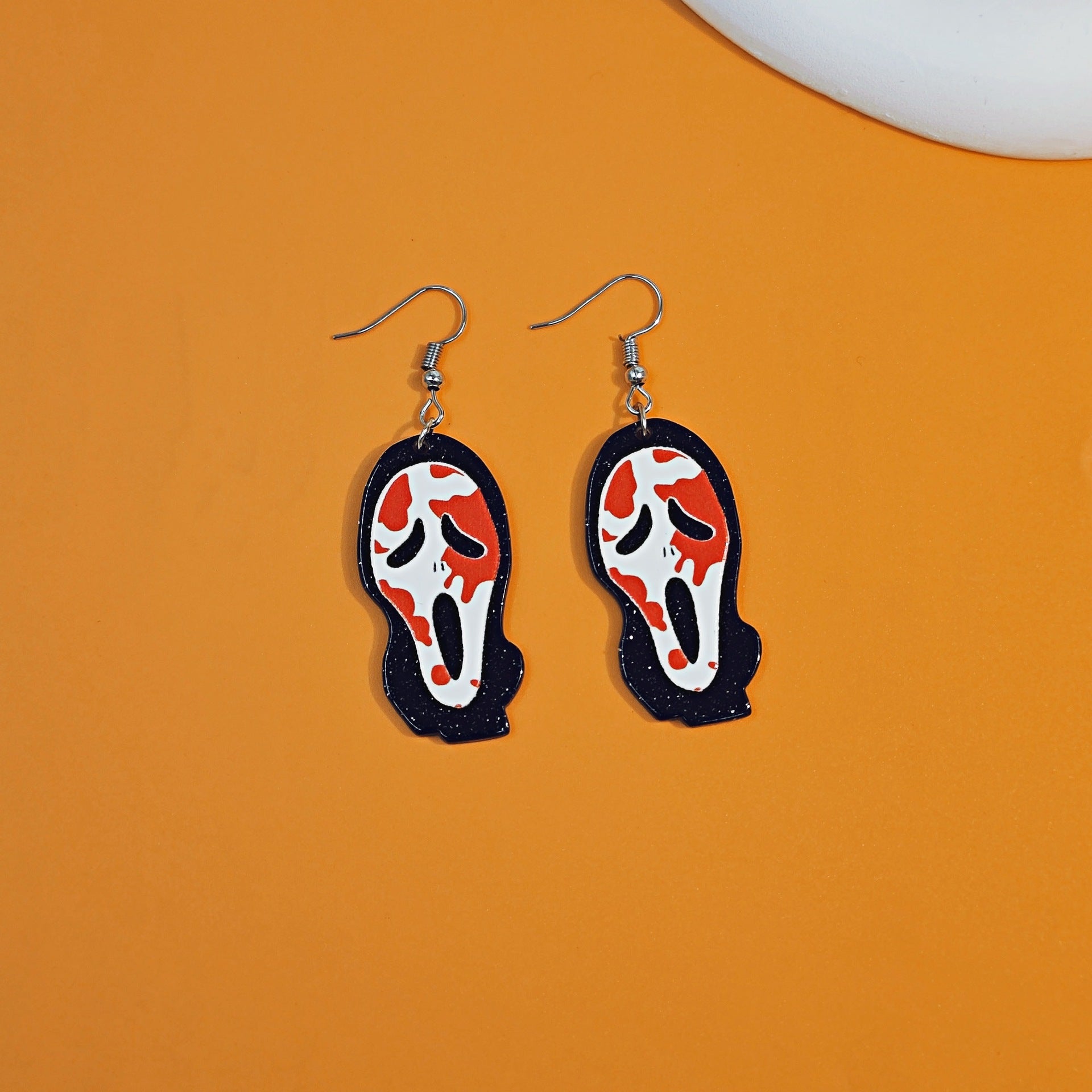 Wholesale Halloween Palm Ghost Cartoon Creative Cute Earrings