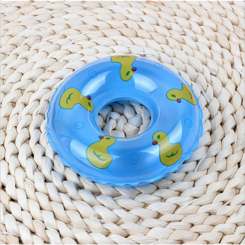 Wholesale Mini Swimming Ring Little Yellow Duck  Dollhouse  Accessories